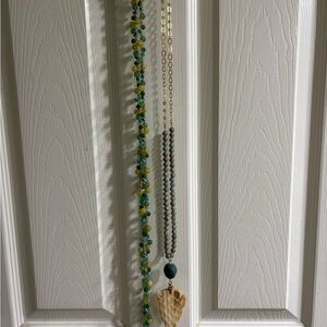 2 Beaded Necklaces